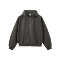 Inflation Short Knit Hooded Jacket