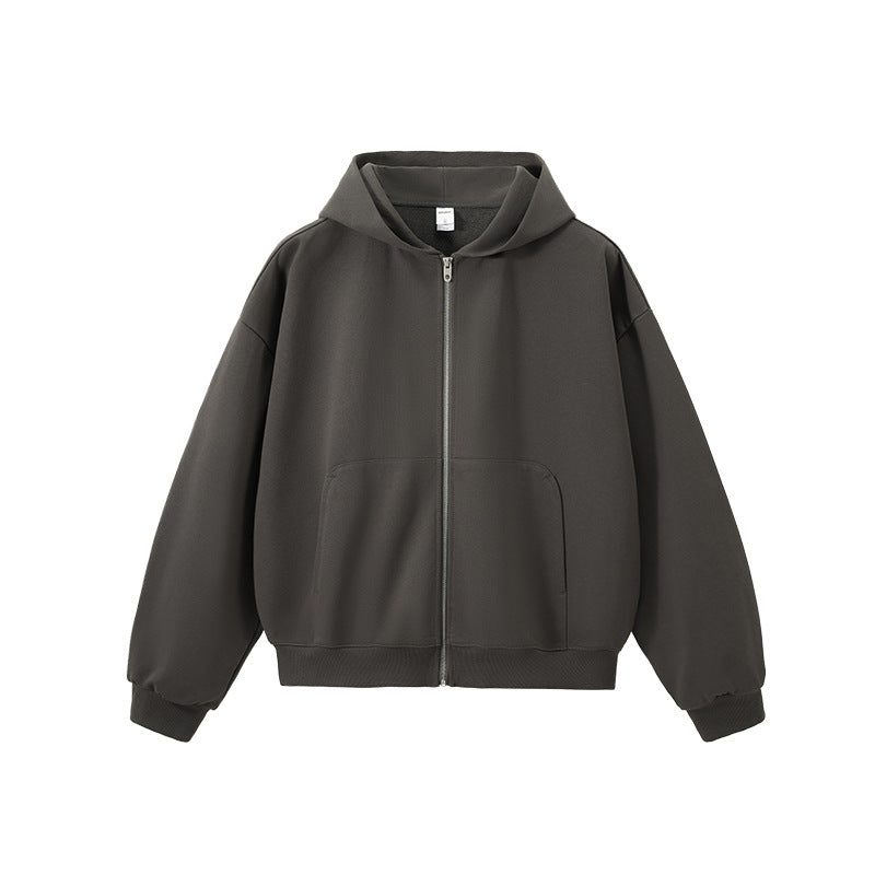 Inflation Short Knit Hooded Jacket