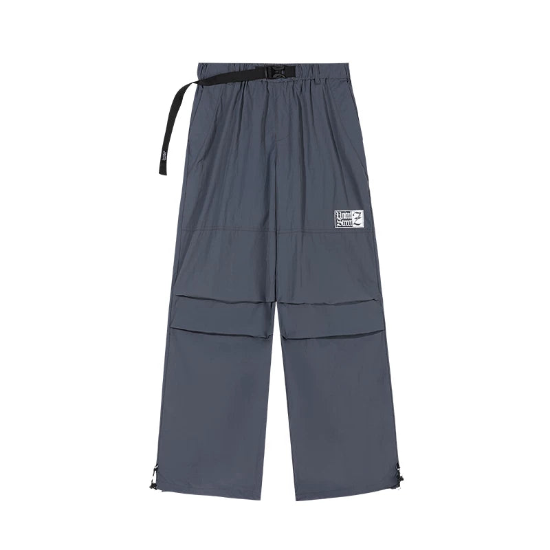 UNITED STREETZ Quick-Dry Loose Straight-Leg Cargo Pants
