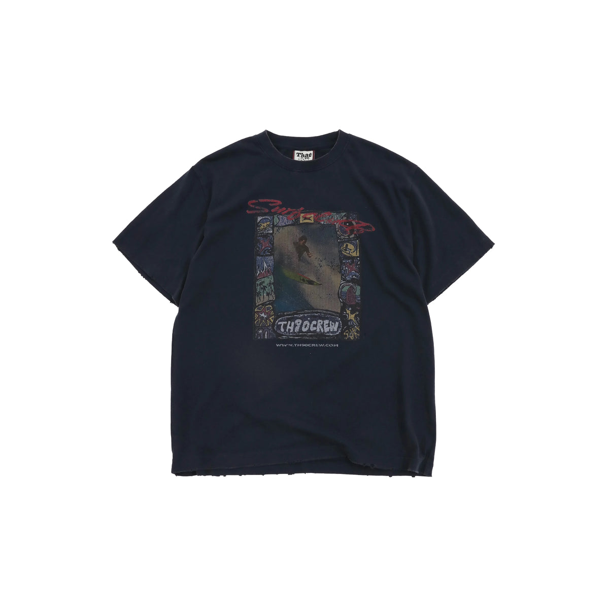 TH90 CREW Surfer Totem Breathable Loose Tee