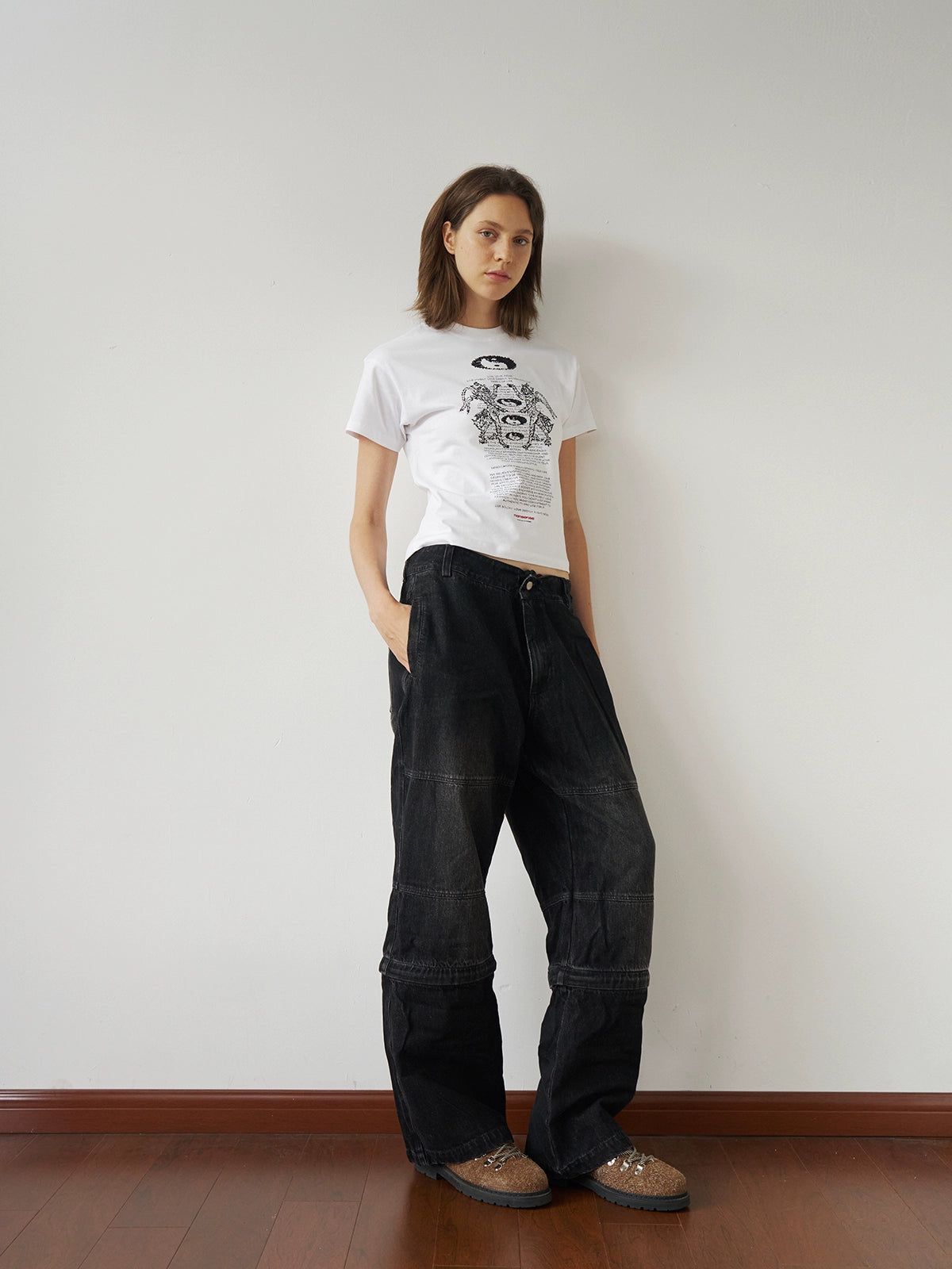 NOSD Short Tai Chi Element Front Shoulder Tee