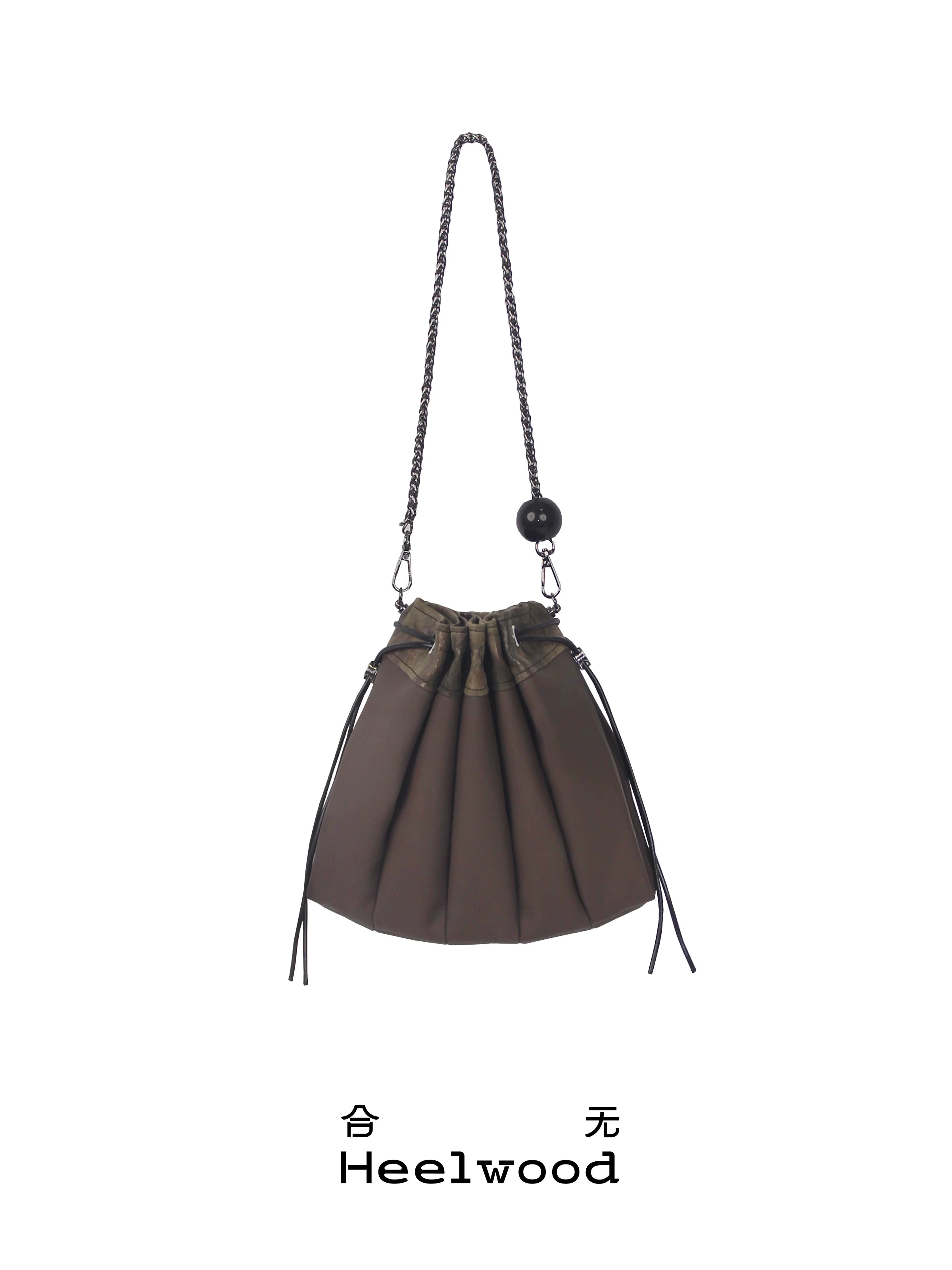 Heelwood Vintage Fashion Splicing Underarm Bag