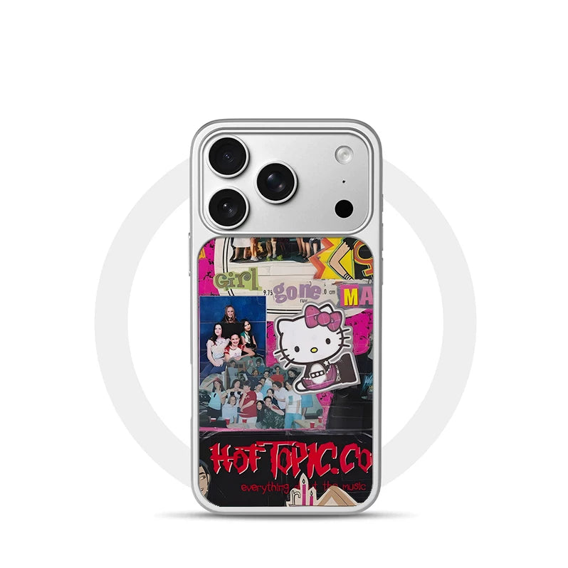Pbcase Graffiti Cat Cat Simple High-end Apple Phone Case