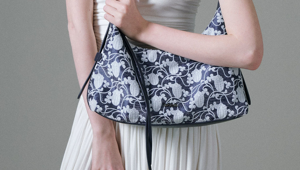 JACD Slack Retro Jacquard Shoulder Messenger Bag