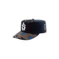 AVENUE&SON Embroidered Wool Flat-Top Pillbox Hat