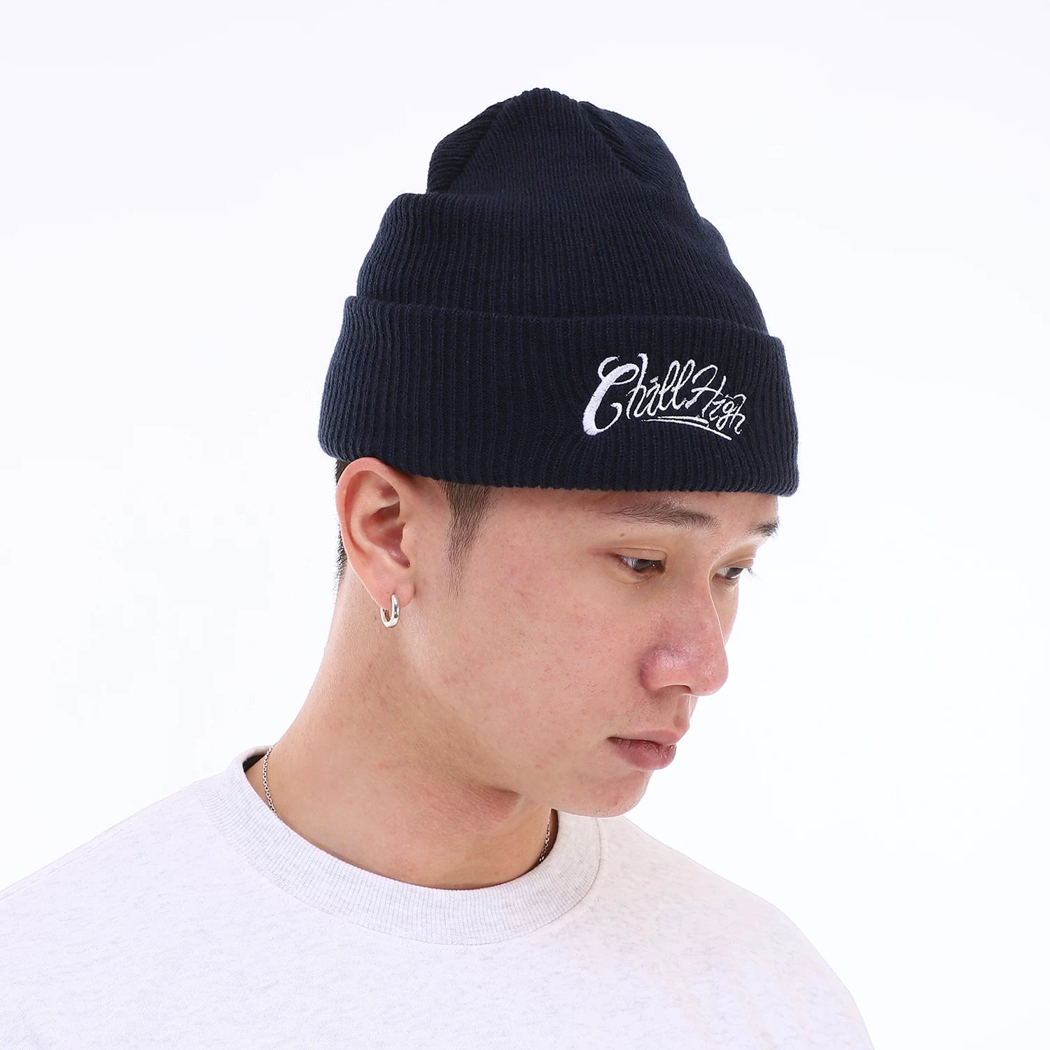 ChillHigh Vintage Embroidered Knitted Warm Wool Hat