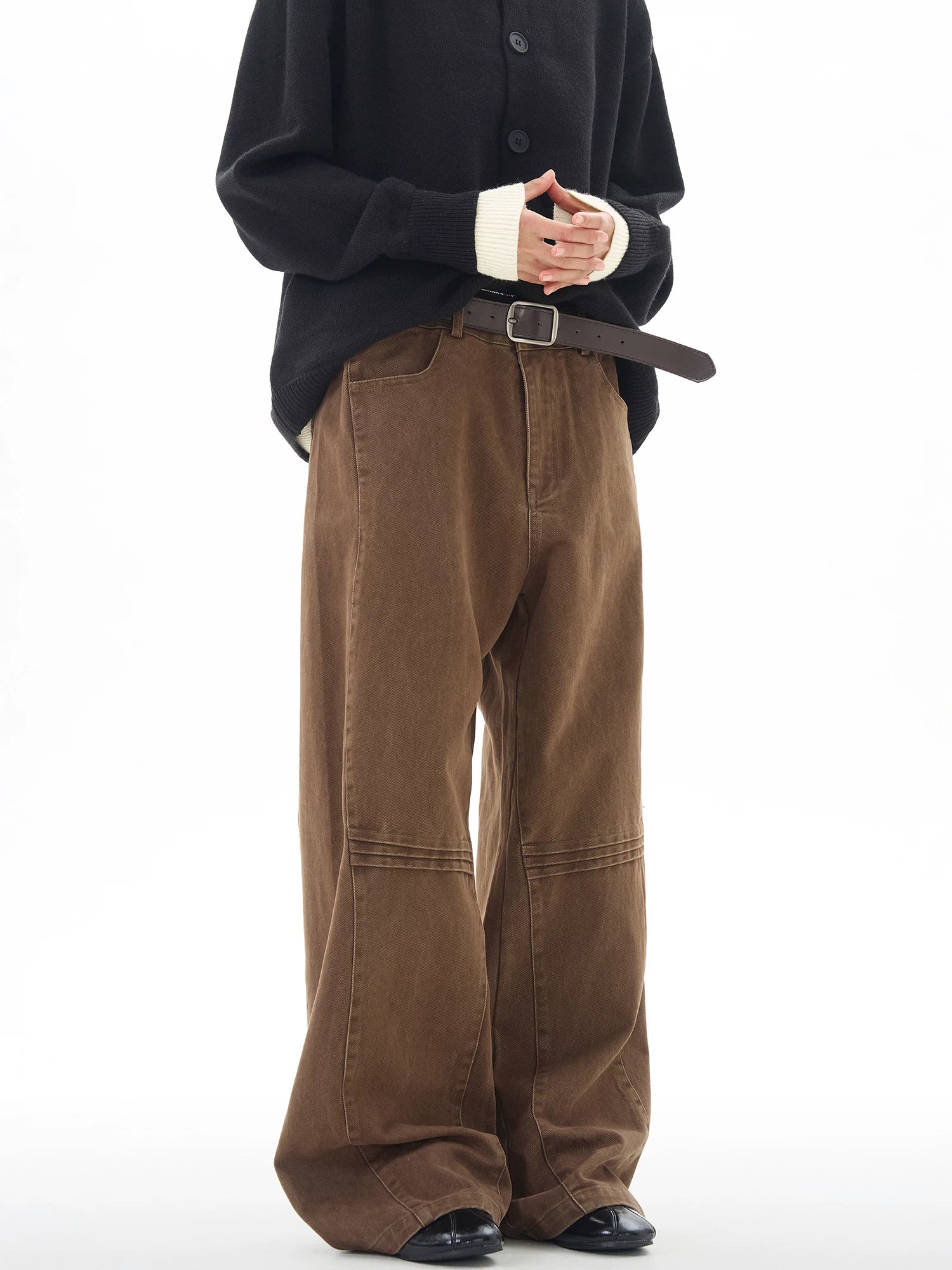 TRUQUEST Vintage Loose Straight Jeans