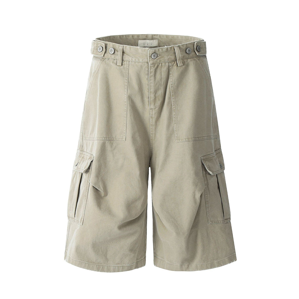 11KN Retro Multi-Pocket Cargo Shorts