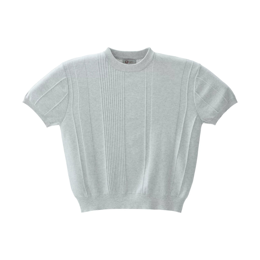 ZOZO FOREST Embossed Roman Column Relaxed Fit Tee