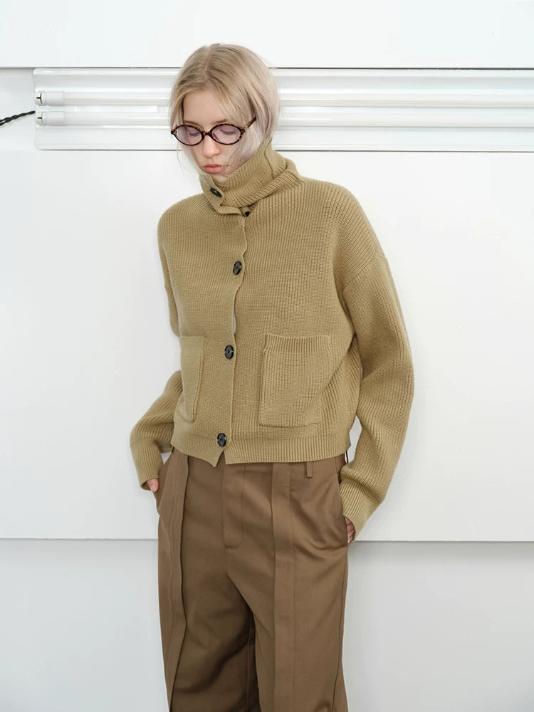 KREATE Turtleneck Casual Versatile Knitted Sweater