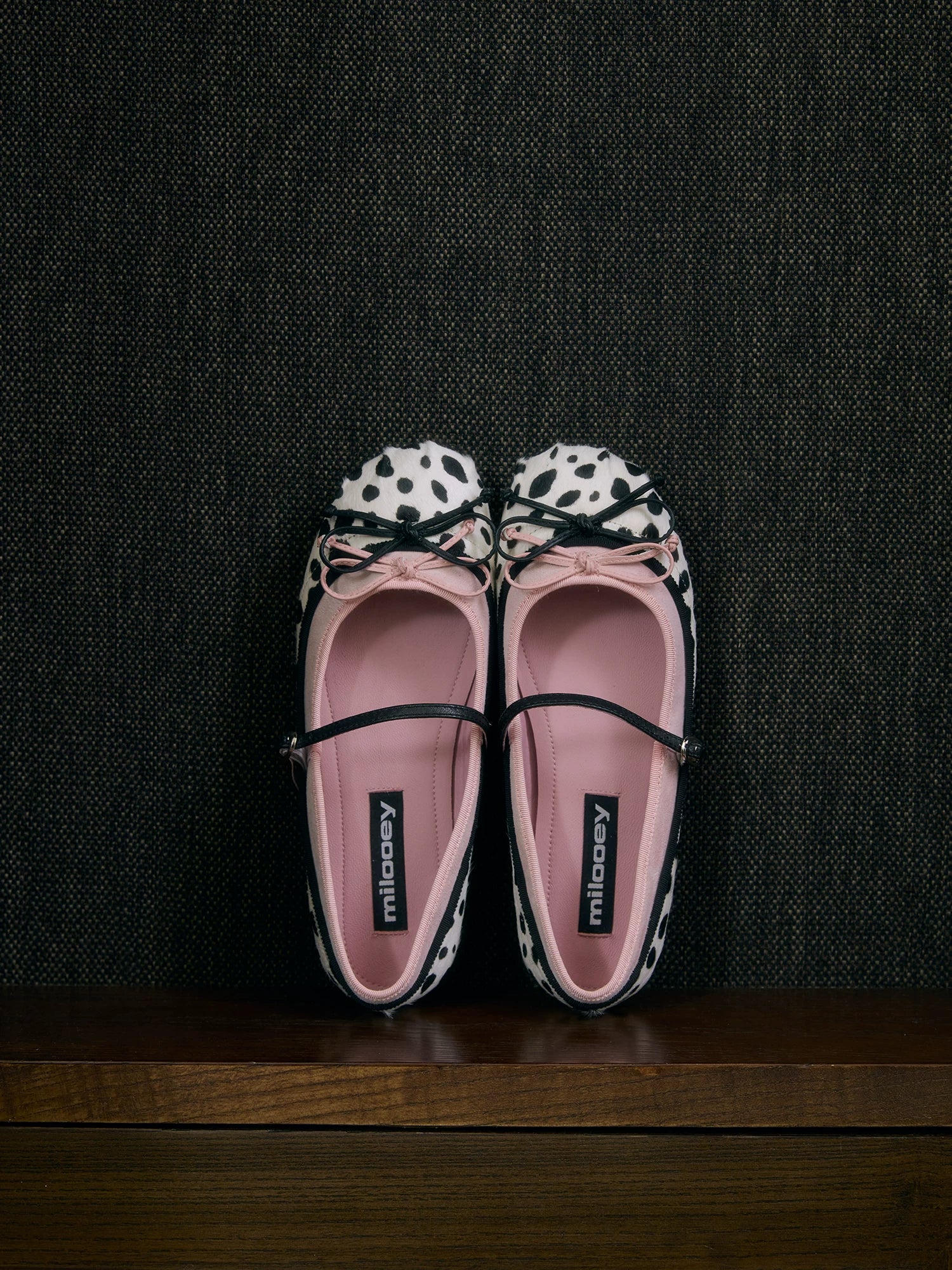 MILOOEY french ballet mary jane leather flats