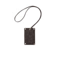 JANDRESS Black Faux Leather Card Holder
