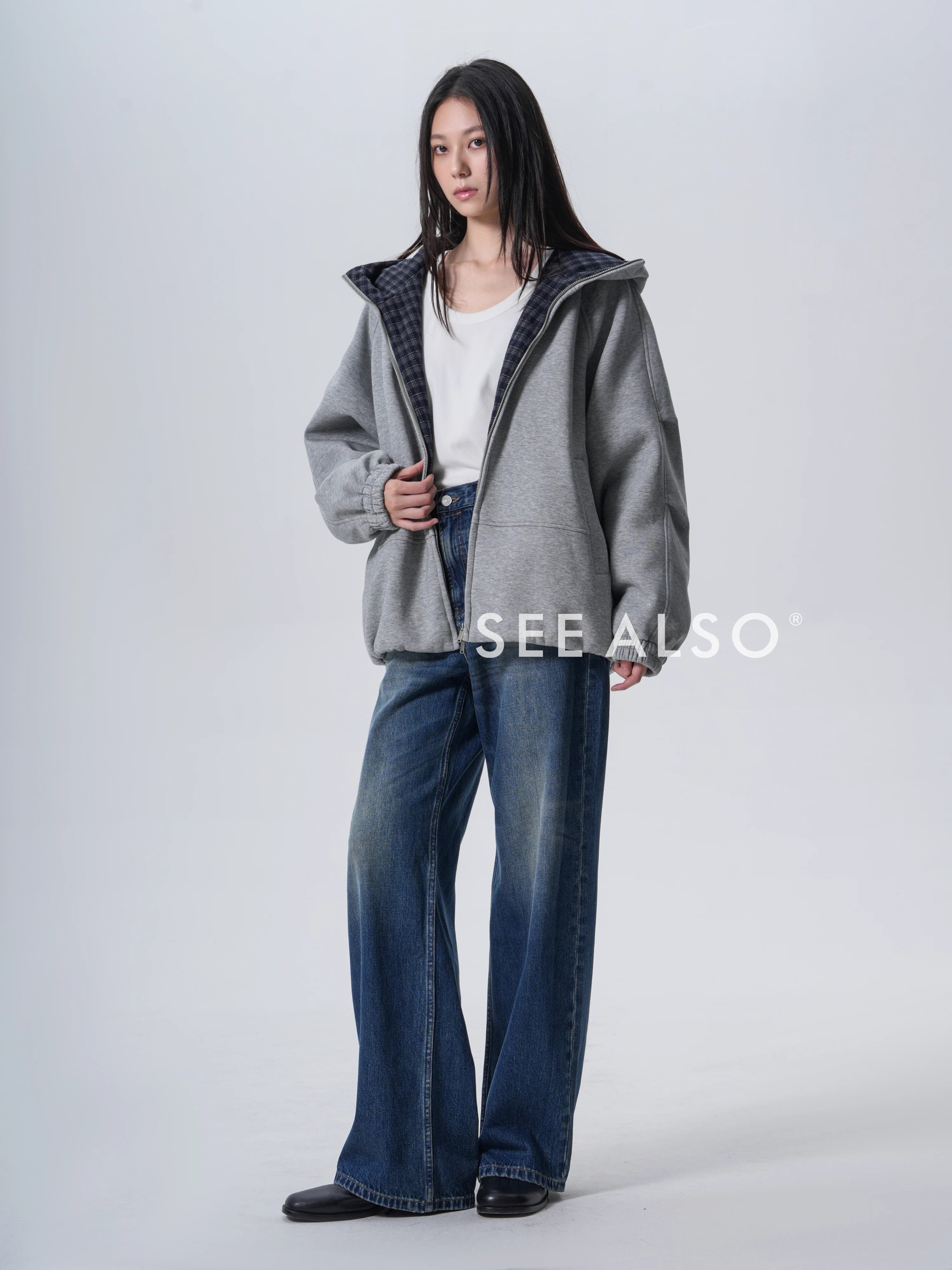 SEE ALSO Super Worsted Combed Cotton Straight Slack Jeans
