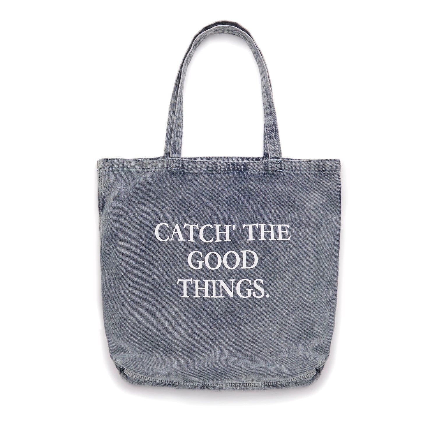LivingTown Retro Old Denim Canvas Large Capacity Shoulder Bag