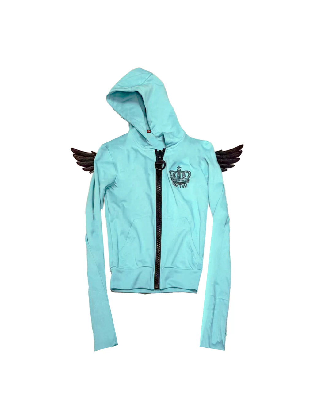 DETW Angel Wing Crown 400g Zip-Up Hoodie