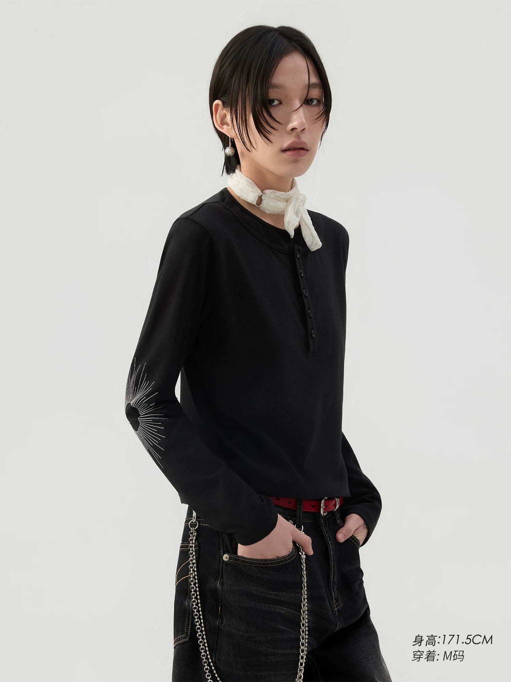 Sameuoo Sun Embroidery Long Sleeve