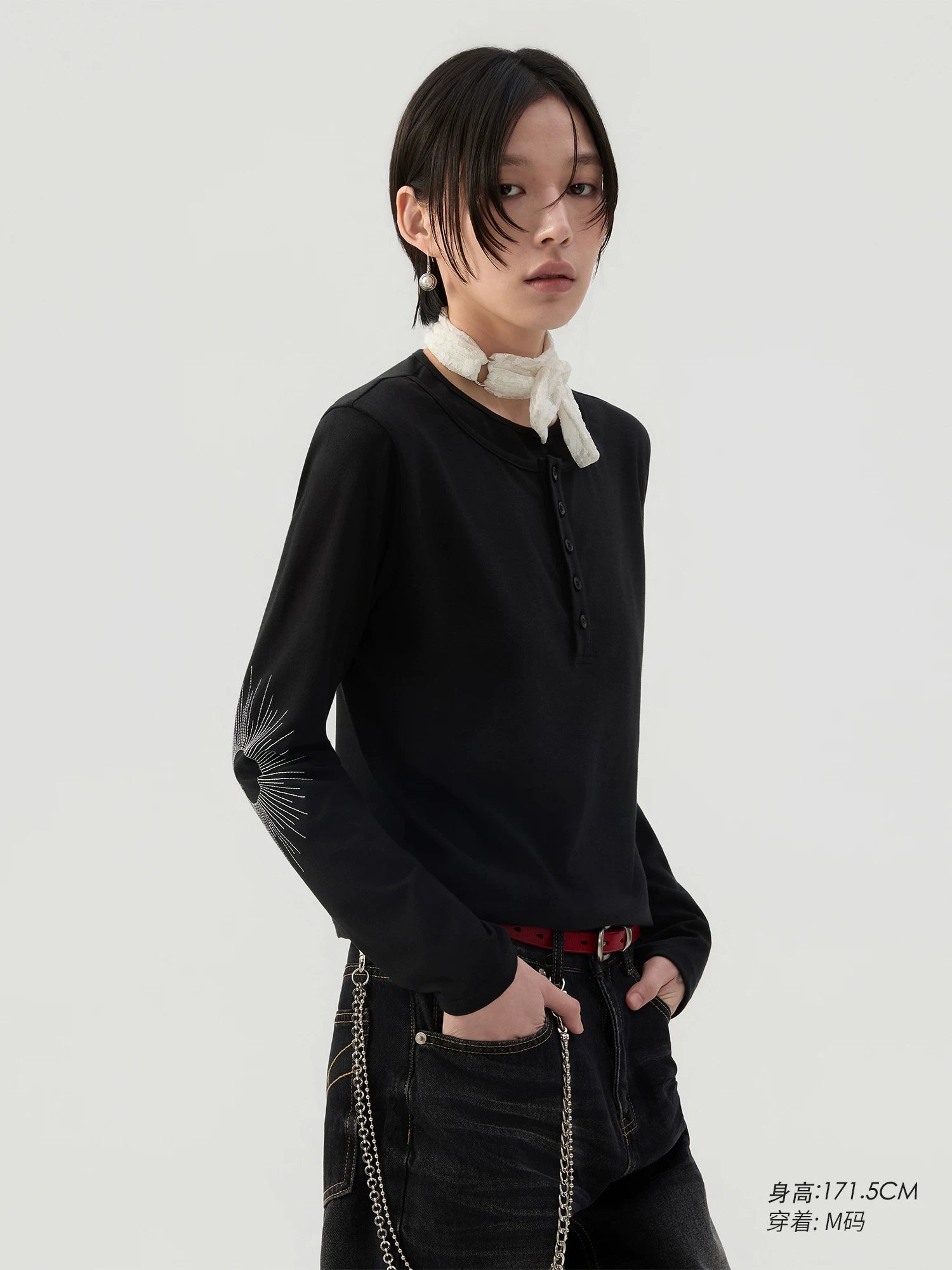 Sameuoo Sun Embroidery Long Sleeve