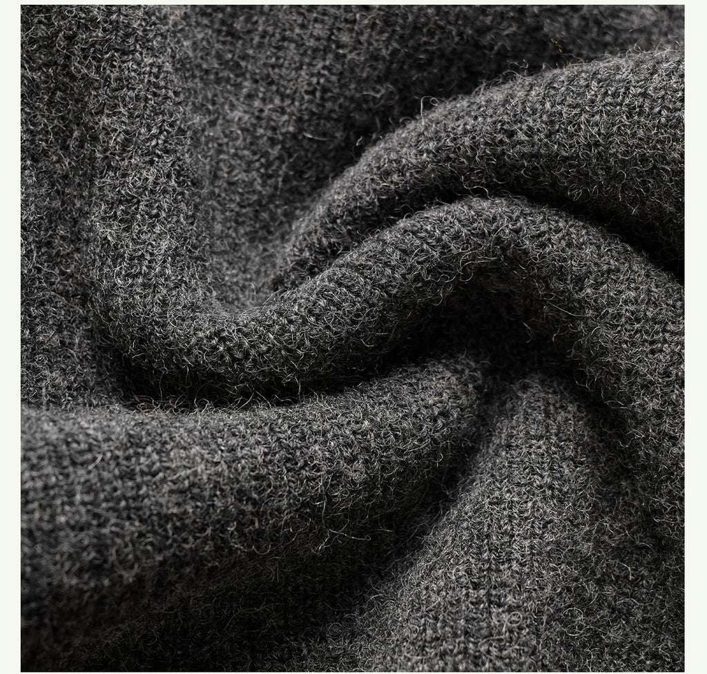 CULTUM Vintage Versatile Warm Knitted V-Neck Sweater