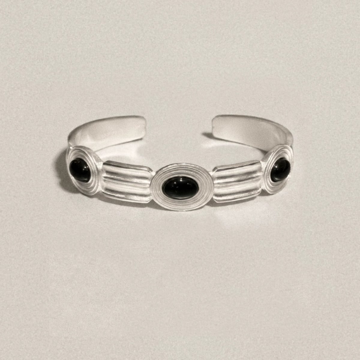 MEZZEM Agate Open Cuff Bracelet