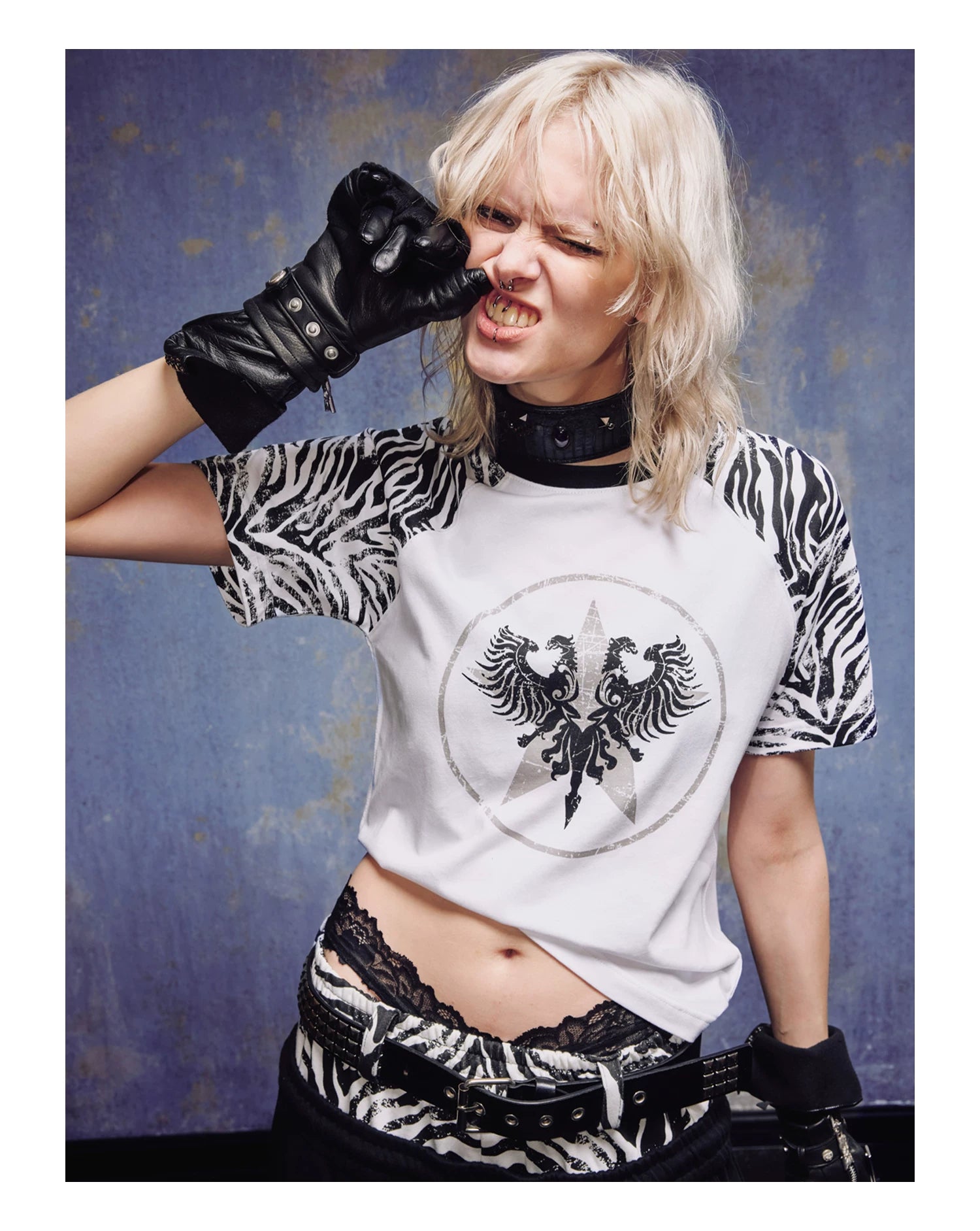 Yemanup Double-Headed Eagle 200g Breathable Slim Fit Tee