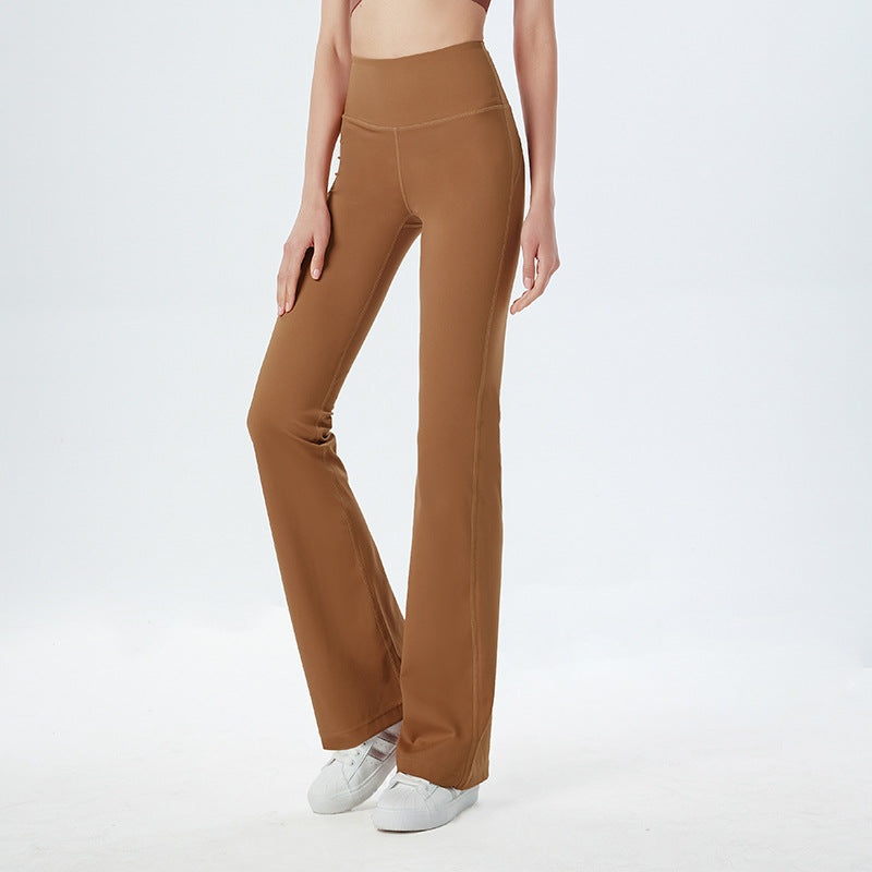 Athena Lulu Wide Leg High Waist Hip Lift Stretch Yoga Pants