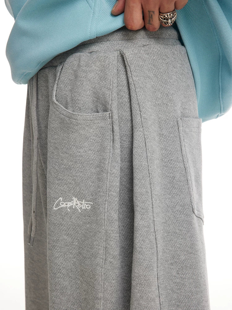 CoosRetro Moisture-Wicking Mid-Rise Straight-Leg Sweatpants