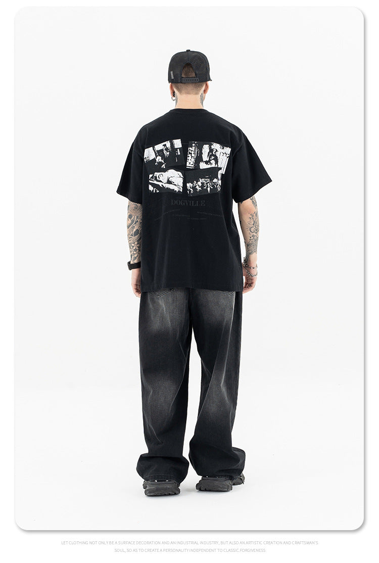 FORGIVNESS Illustration Printing Short Sleeve Tee