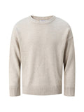 UNF Loose Cashmere Comfortable Soft Waxy Knitted Sweater