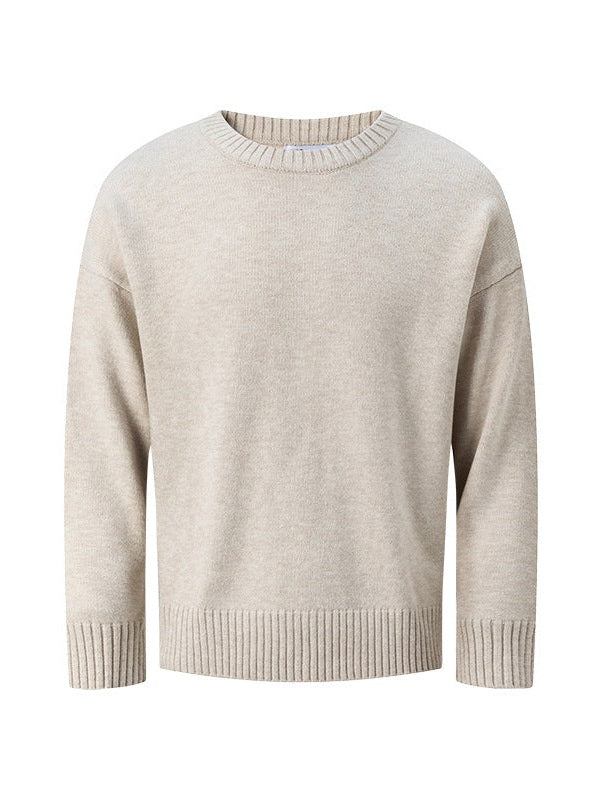 UNF Loose Cashmere Comfortable Soft Waxy Knitted Sweater