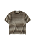 NONRADICAL Striped Breathable Linen Regular Fit Tee
