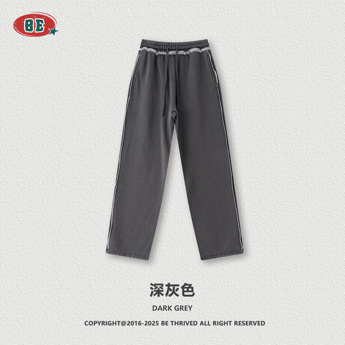 BE Retro Ins Made Old Velvet Straight Trousers