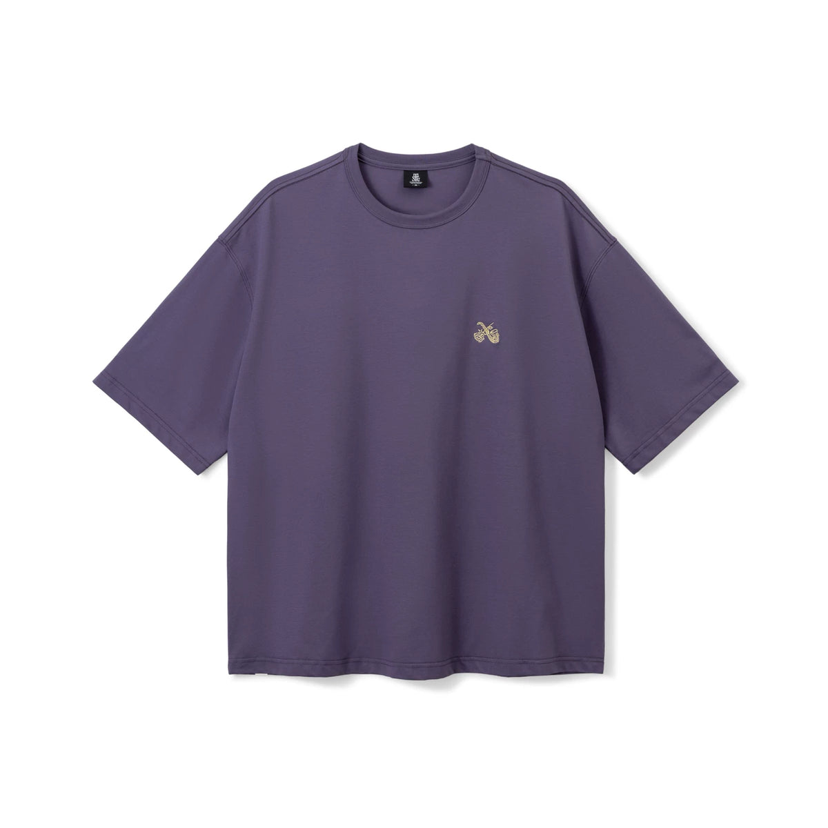 SUPERTOFU Rose Saxophone Embroidery Loose Tee