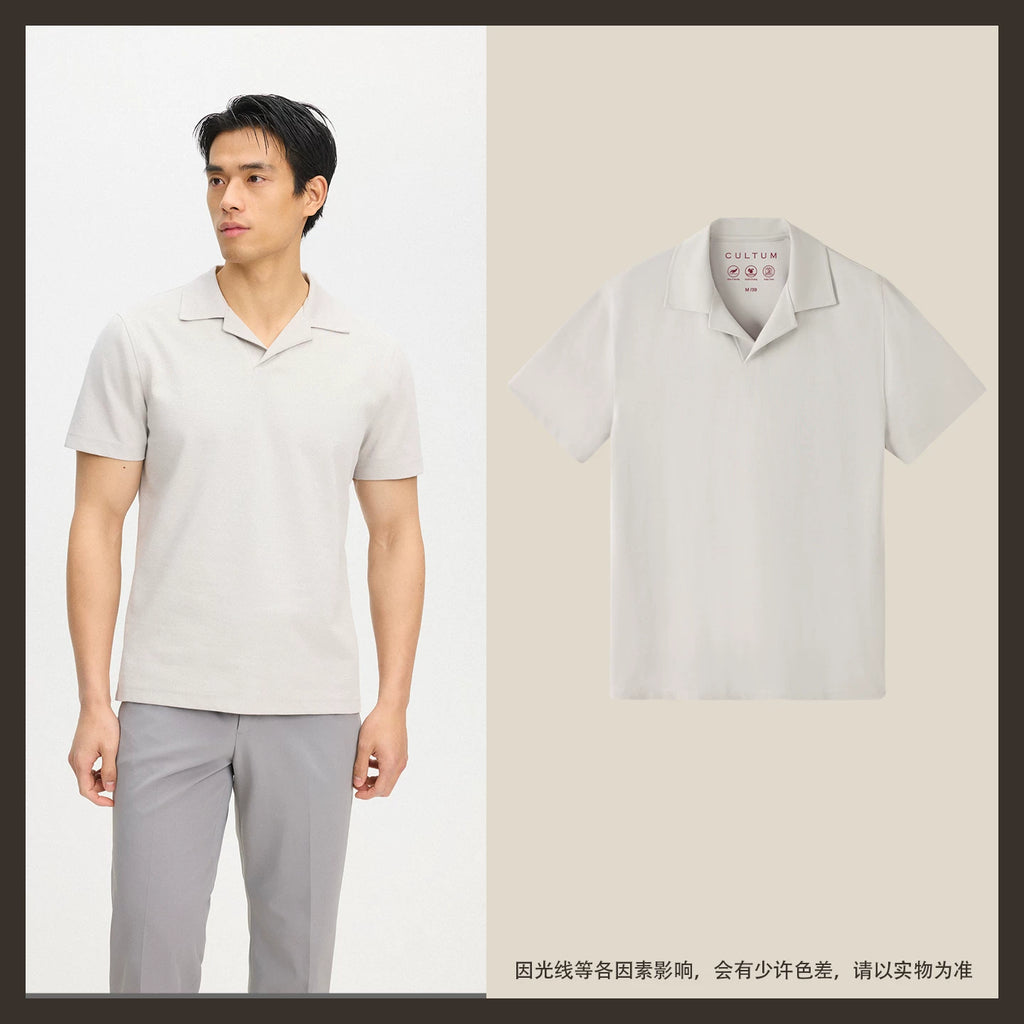CULTUM Seagull Collar 260g Cool-Touch Breathable Polo