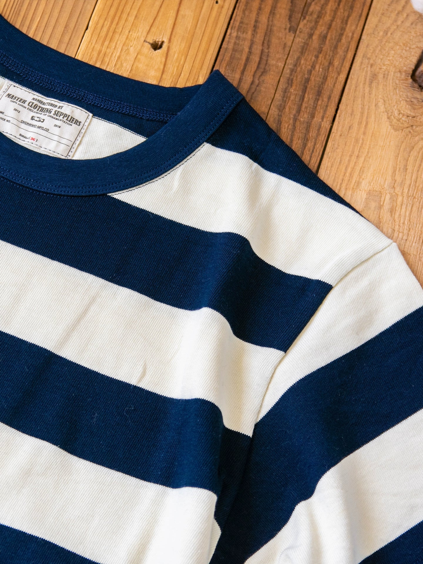 PrintAce Vintage Sport Wide Striped Tee