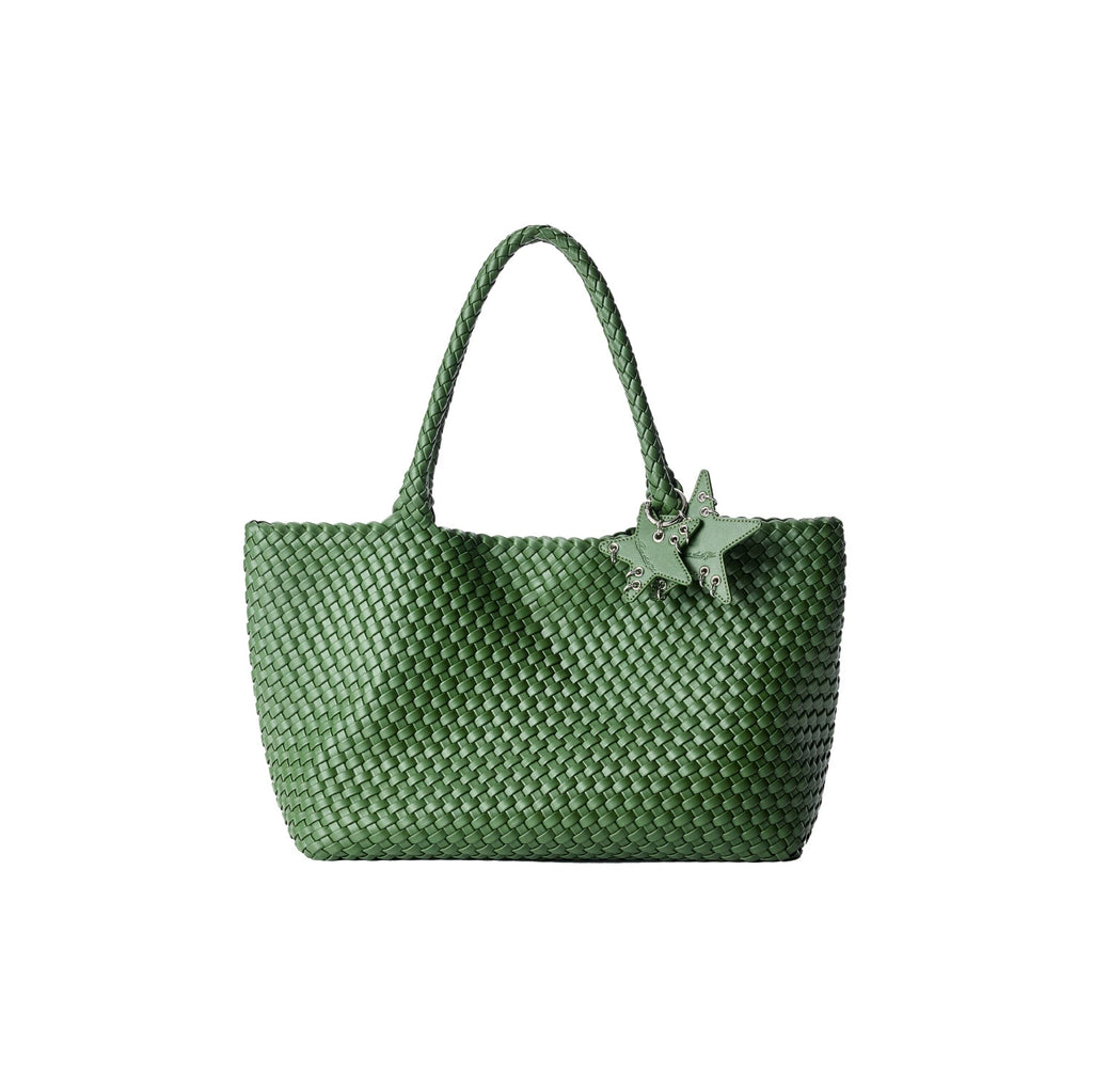ECODAY Woven Tote Shoulder Carry Large Capacity Bag