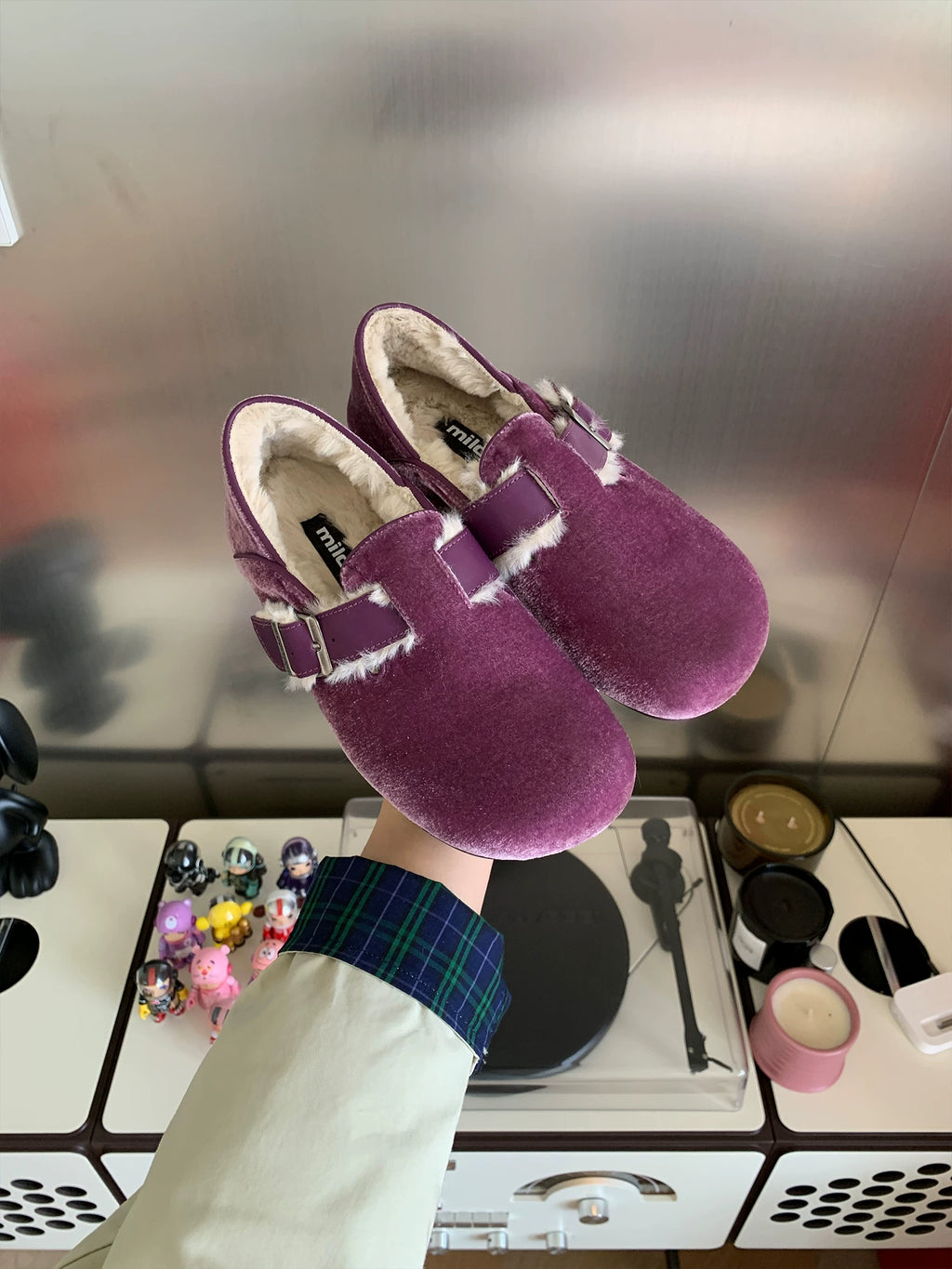 MILOOEY Leather Lined Round-Toe Flat