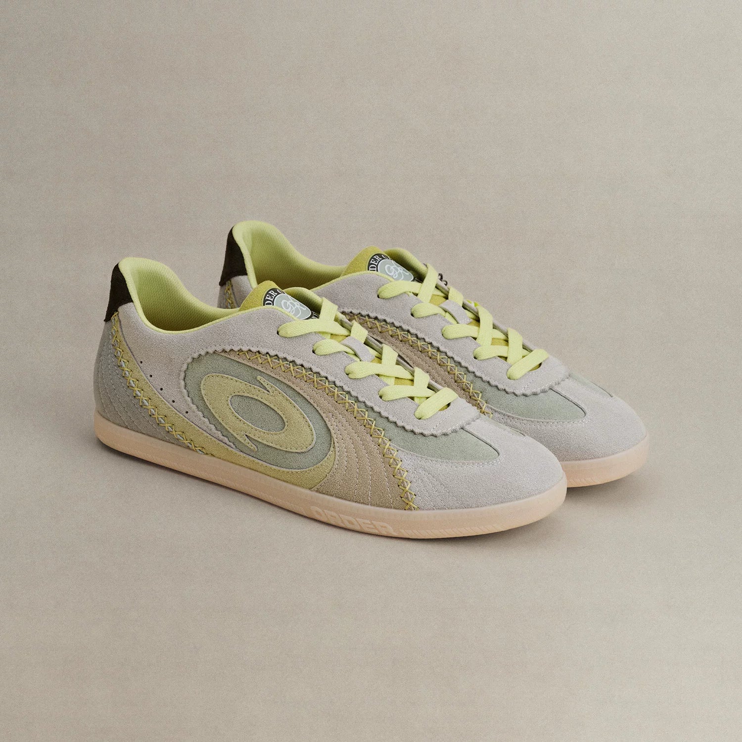 OLD ORDER Leather Retro Trainer