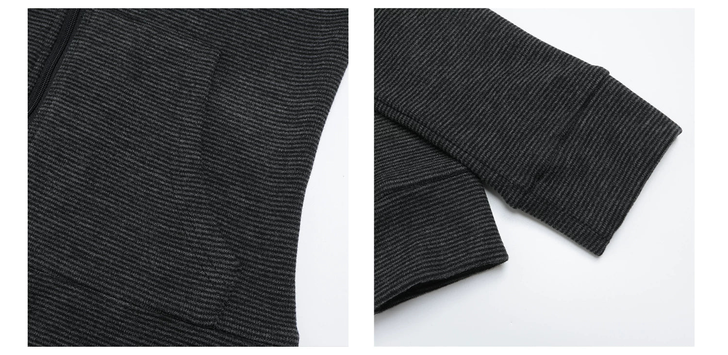 Audwyn Polished Striped Casual Sports Suit