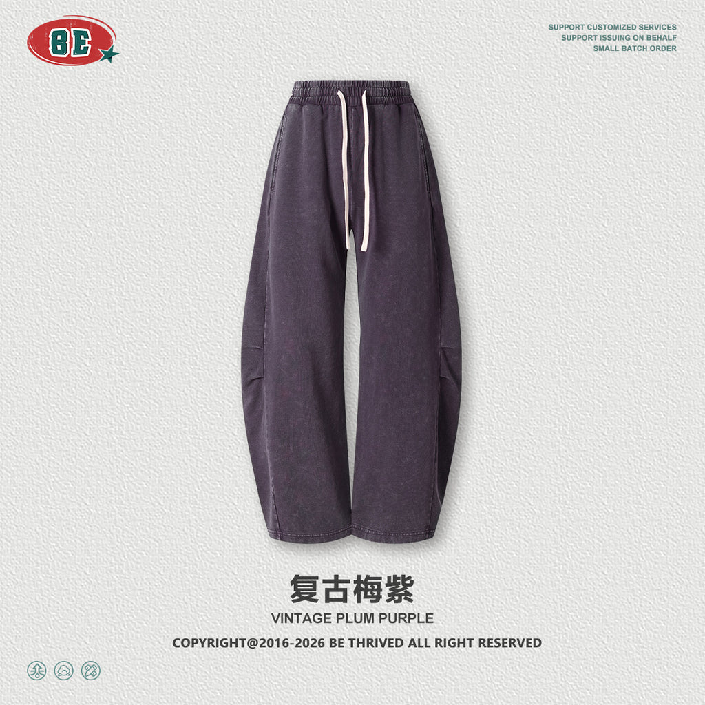 BE Retro Straight Down Trousers