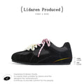 Lidaren Produced Suede Lace-Up German Training Sneaker