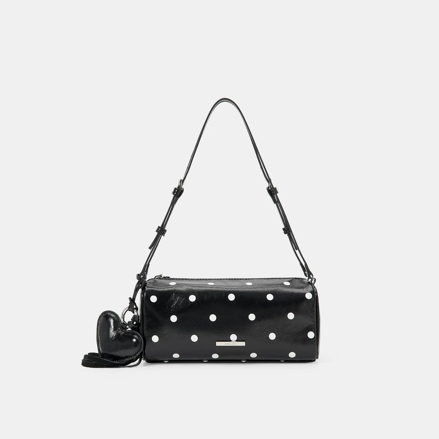 ANGELSKY Vintage Polka Dot Handbag