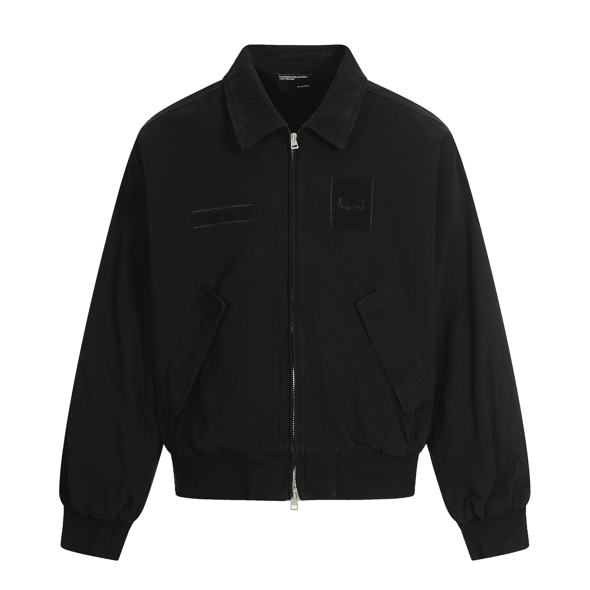 11KN Vintage Embroidered Loose Versatile Lapel Jacket