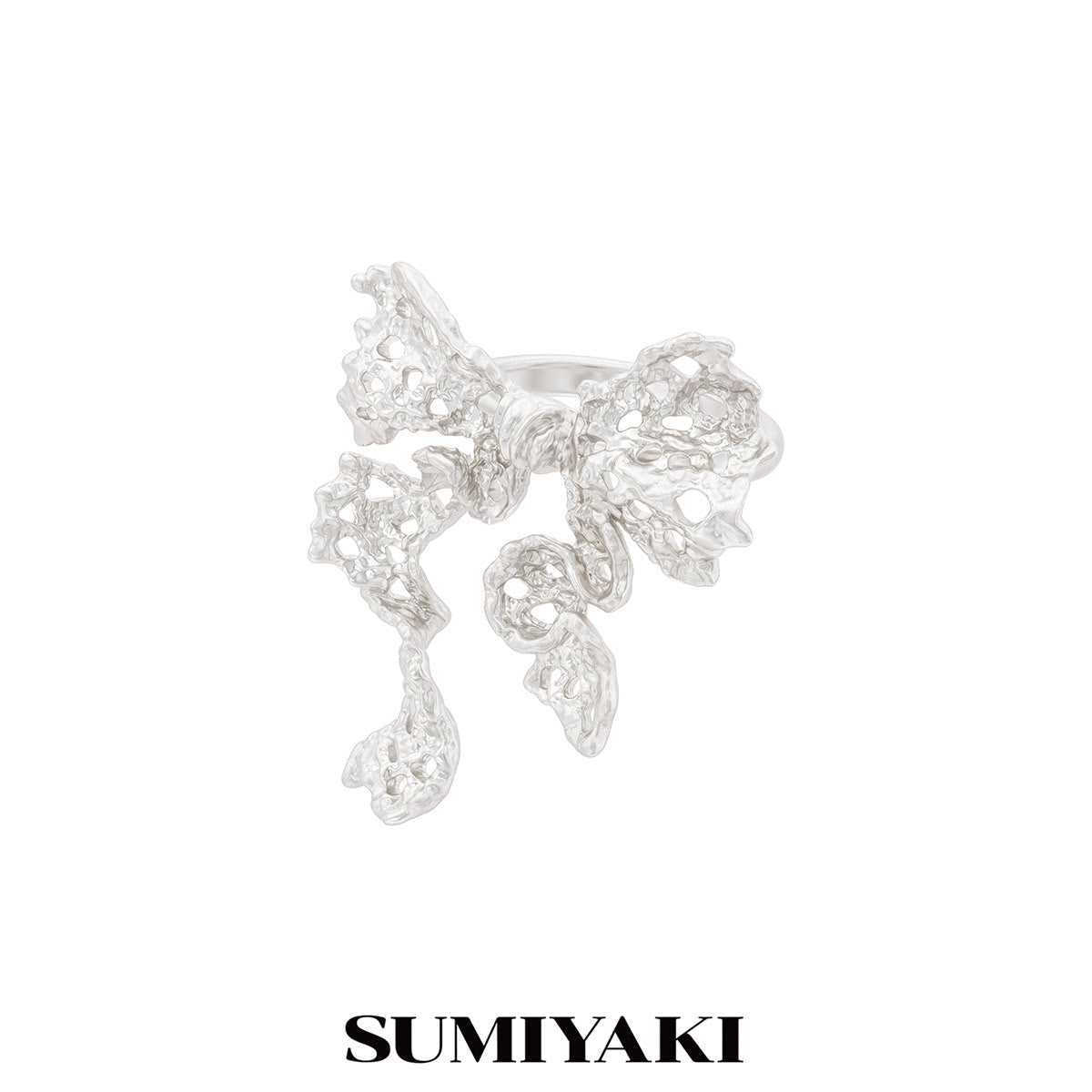 SUMIYAKI Hollow Bow Ring