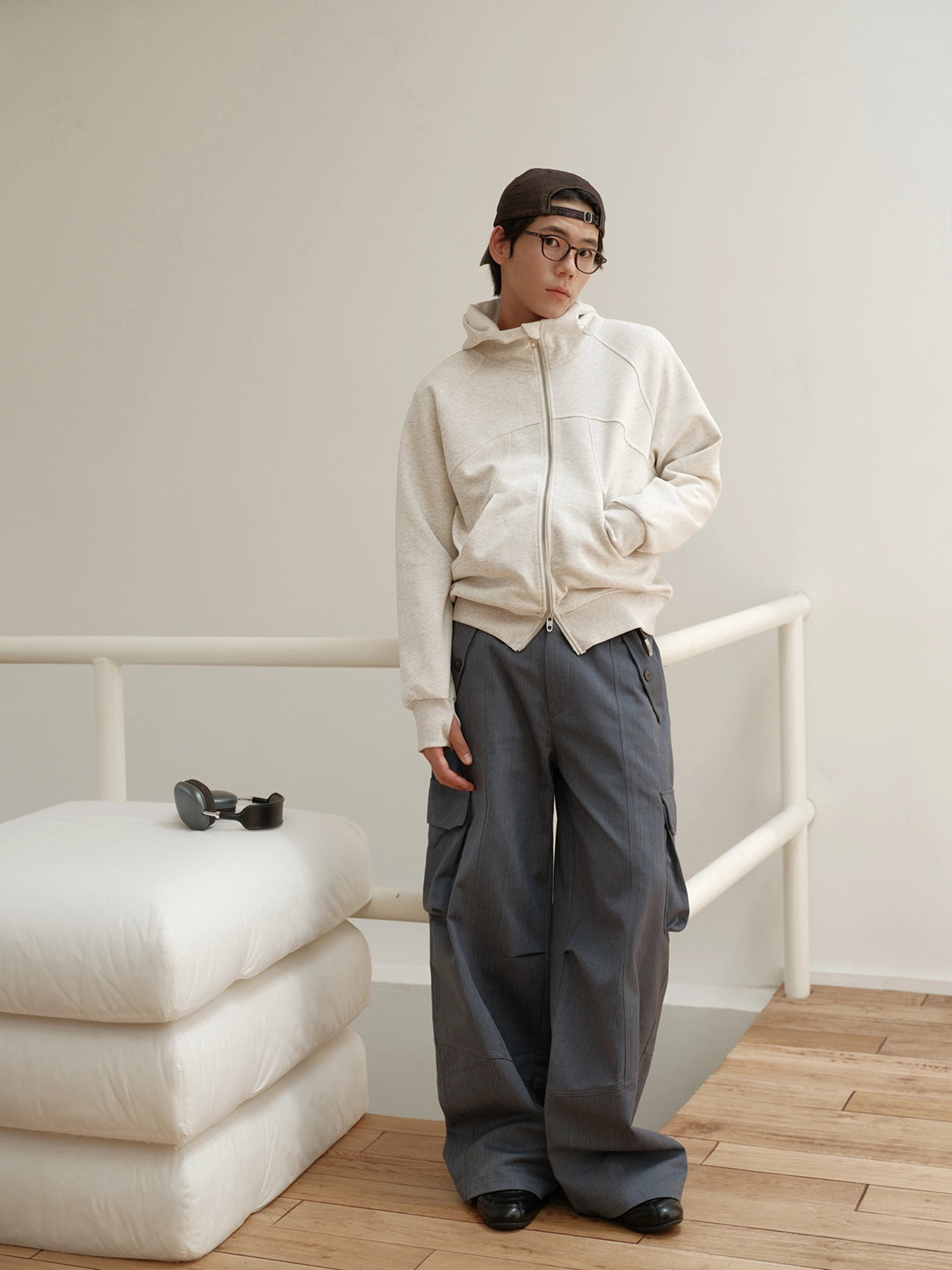 CARPEM Short Sport Zip Hooded Sweater