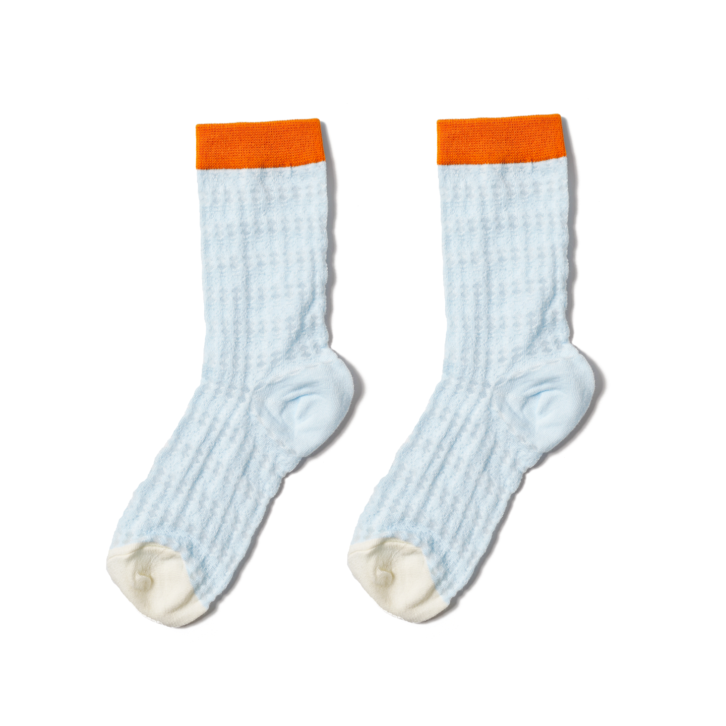 Momogigi street diary, retro contrasting color, breathable, comfortable and versatile, fashionable summer thin mesh socks