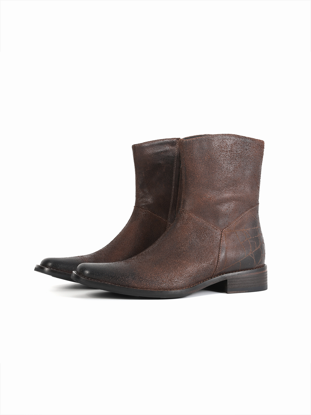 no E mosen Leather Brogue Goodyear Welt Platform Chelsea Boot