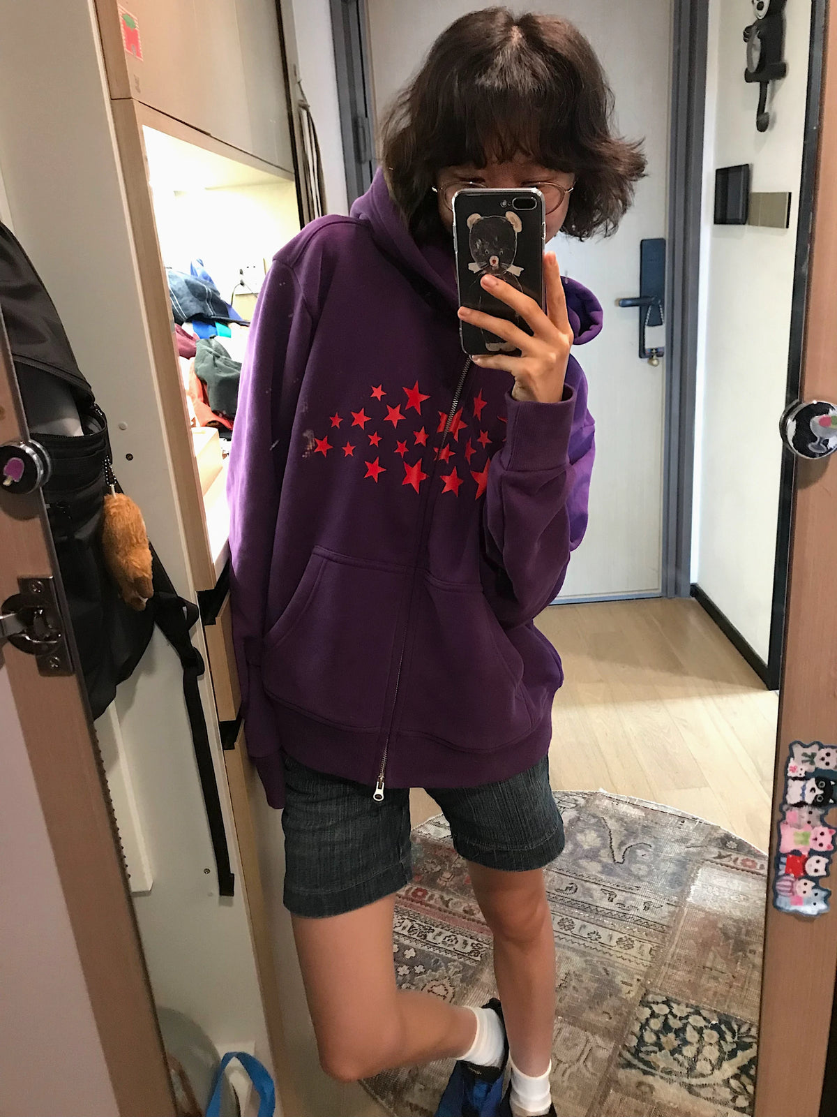 MCMXCIII 430g Breathable Loose Hooded Sweatshirt