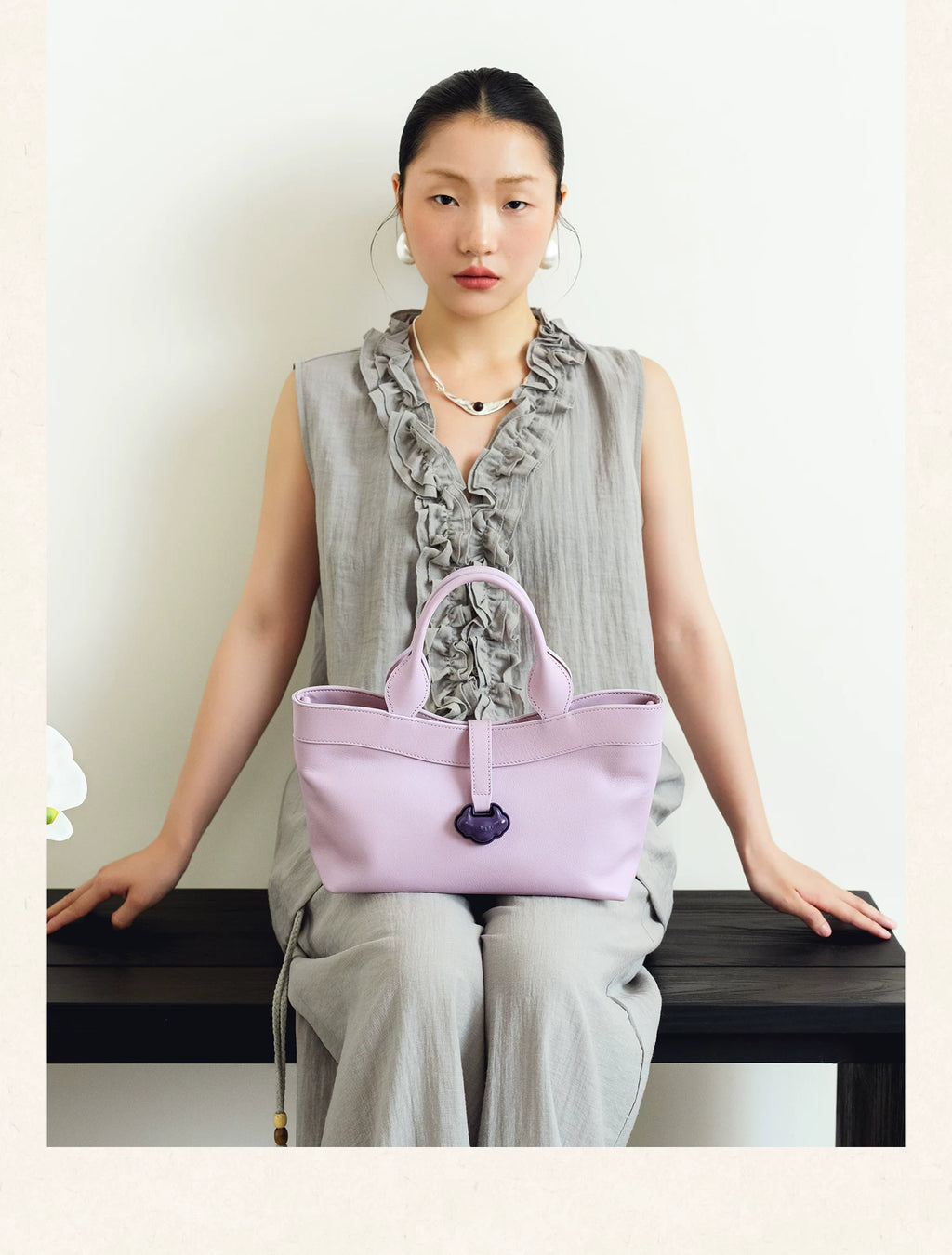 LOSEA Leather Tote Bag - Top-Layer Cowhide