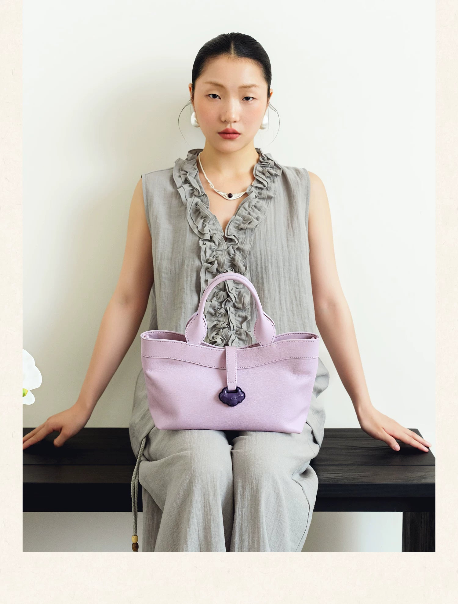 LOSEA Leather Tote Bag - Top-Layer Cowhide