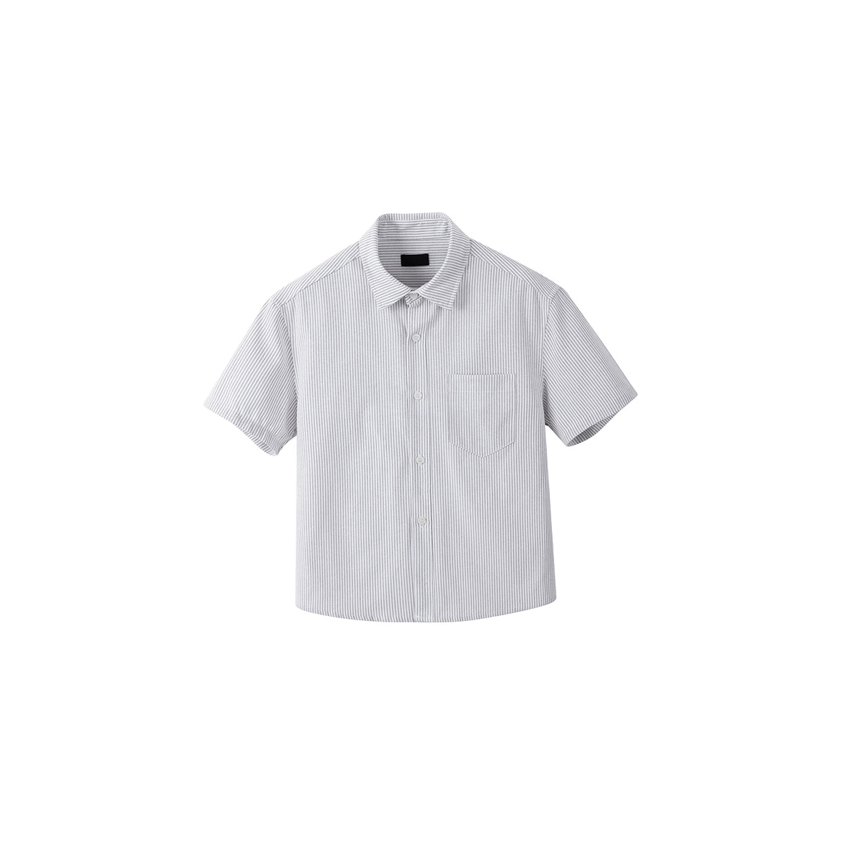 PLUS NO LOGO Striped Boxy Fit Shirt
